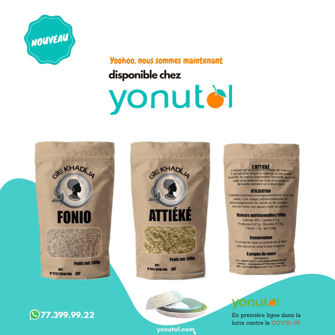 yonutol's tweet photo. 🎊 Nous sommes super contents de vs annoncer l'agrandissement de la maison Yonutol avec 👉🏿 https://t.co/3jSkx8EFu0. Malgré ce contexte particulier, notre mission d'aide aux producteurs locaux, aux braves femmes transformatrices de produits agricoles et halieutiques continue. https://t.co/c8JVSdJRgJ