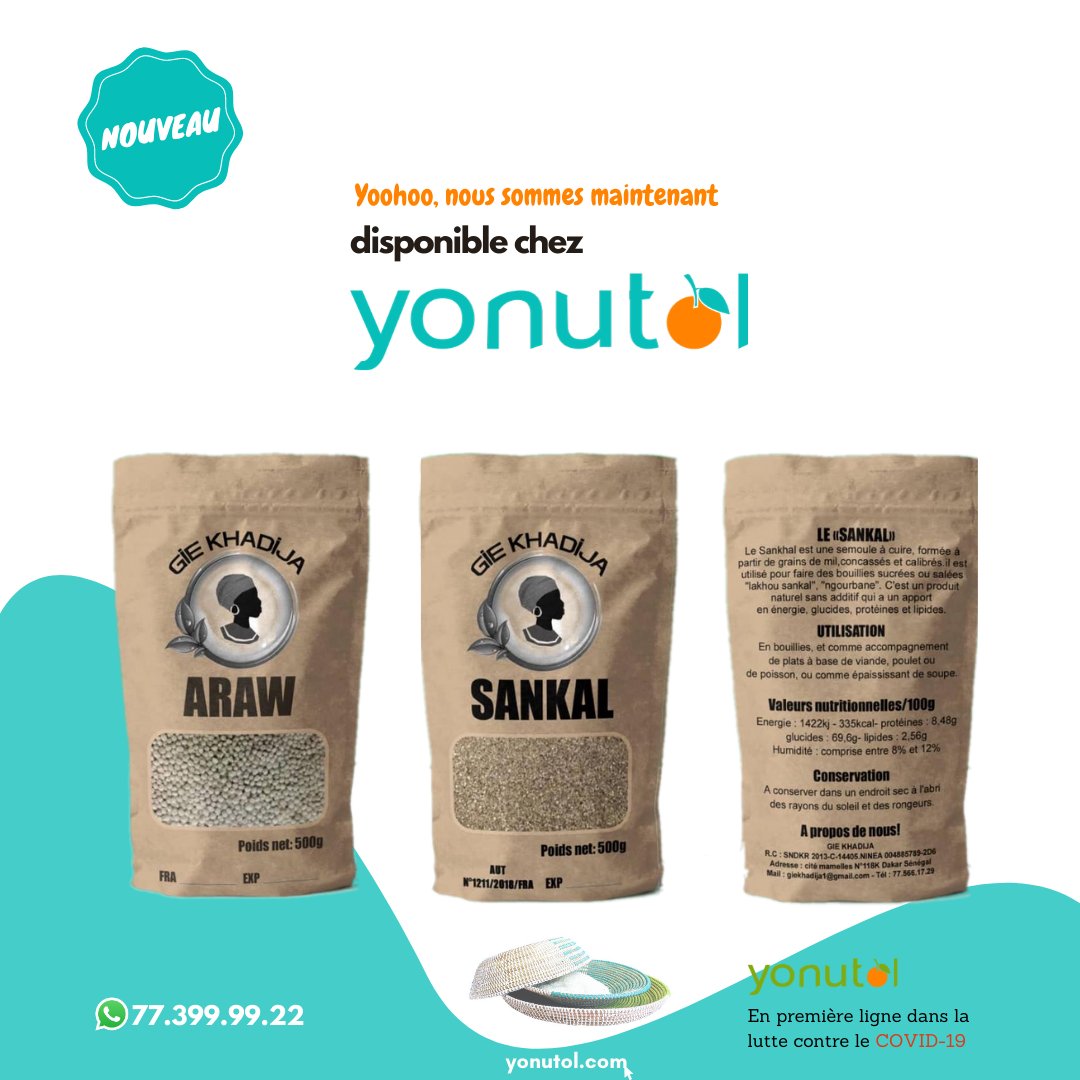 yonutol's tweet photo. 🎊 Nous sommes super contents de vs annoncer l'agrandissement de la maison Yonutol avec 👉🏿 https://t.co/3jSkx8EFu0. Malgré ce contexte particulier, notre mission d'aide aux producteurs locaux, aux braves femmes transformatrices de produits agricoles et halieutiques continue. https://t.co/c8JVSdJRgJ