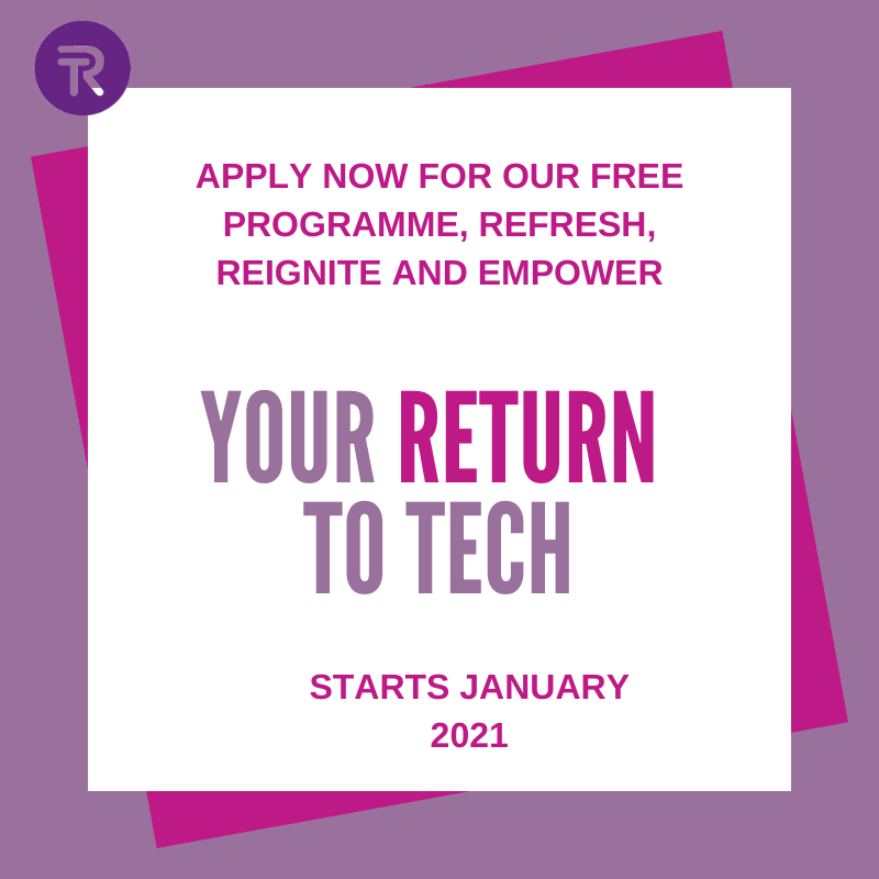 techreturners's tweet photo. We're up and running with our new cohort of #YourReturnToTech 16 new #returners who will re-enter #tech in just 8 weeks - Want to be #PartOfIt - YOU CAN! #Apply now for our next programme #Manchester January Starts 2021 https://t.co/m7CWxJB9tG https://t.co/K2N0YK23Cb