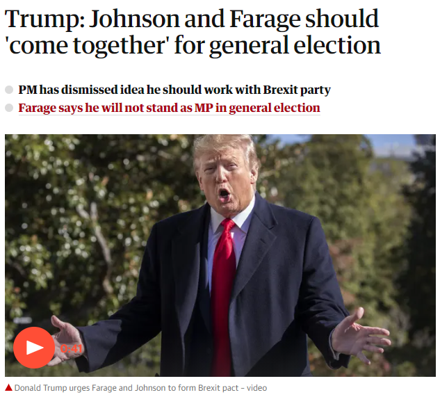 Following WWII, scholars of fascism adopted various terms to describe some contemporary political parties & leaders who were not clearly fascist/neofascist but who displayed some characteristics of historical fascist movements & regimes, for example Trump, Farage & Johnson.