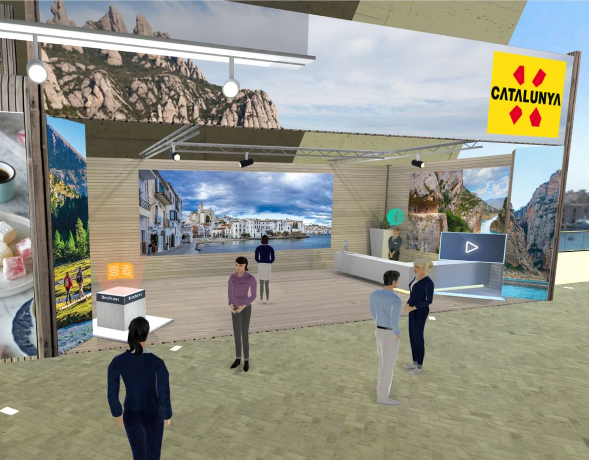 turismecat's tweet photo. 🗯️Catalunya Convention Bureau de @turismecat és soci amfitrió de la fira #IBTMWorld virtual que comença demà
👉Promocionem el turisme de reunions a Catalunya des de l’estand virtual a #ibtm2020
👉El CCB mantindrà una trentena d’entrevistes comercials
▶️https://t.co/H8vJEES1j6 https://t.co/jdbAS7wBqU