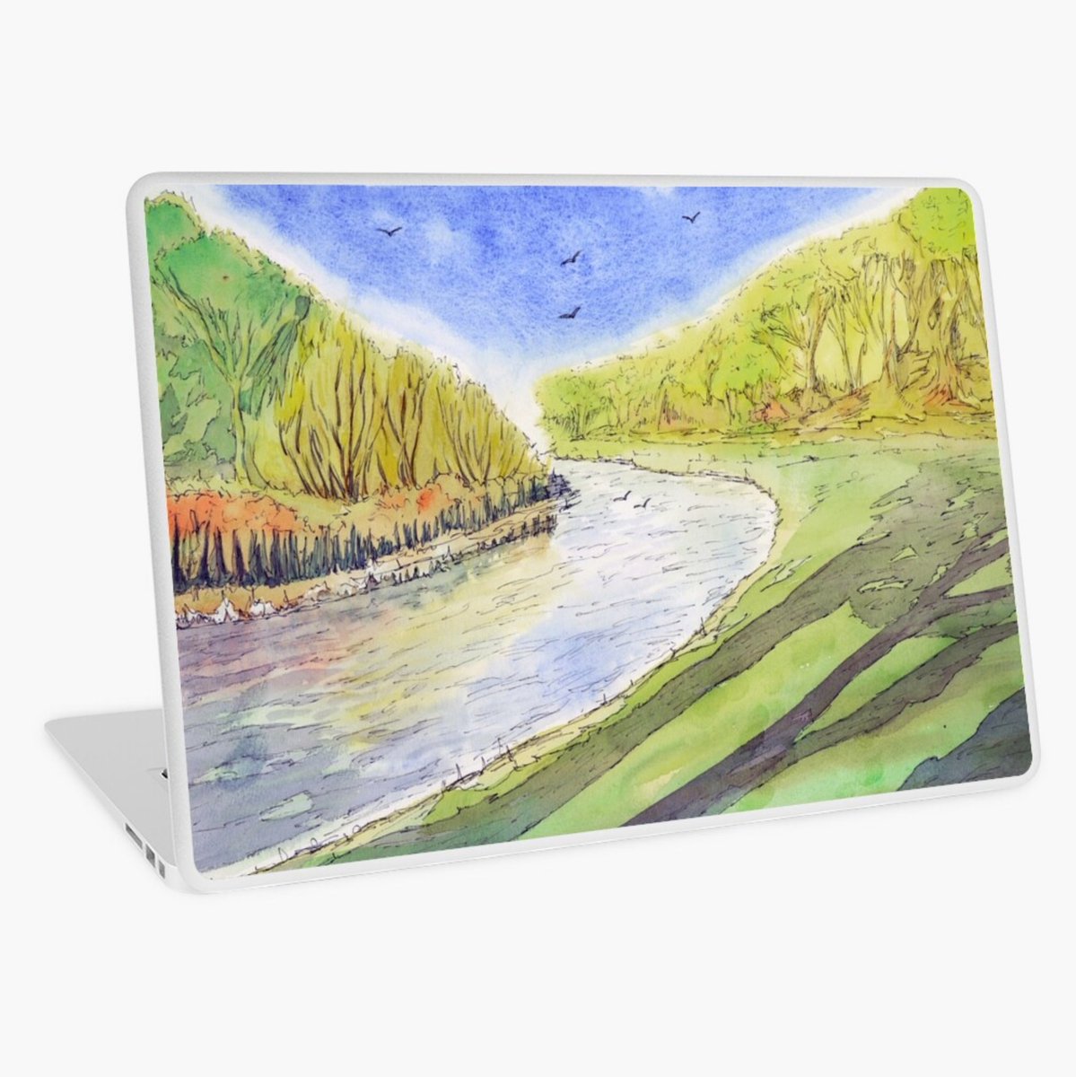 paulaannev's tweet photo. Laptop skins and sleeves in my Redbubble shop https://t.co/gXQ7yzXHKl Nice Christmas presents! #Redbubble #Derbyshire #Laptop #LaptopSleeves #LaptopSkins #Tech #Computers #ChristmasGifts #SupportSmallBusinesses #SupportArtists #SupportDesigners #Landscapes #Watercolours #Gifts https://t.co/052Z0pPEqs