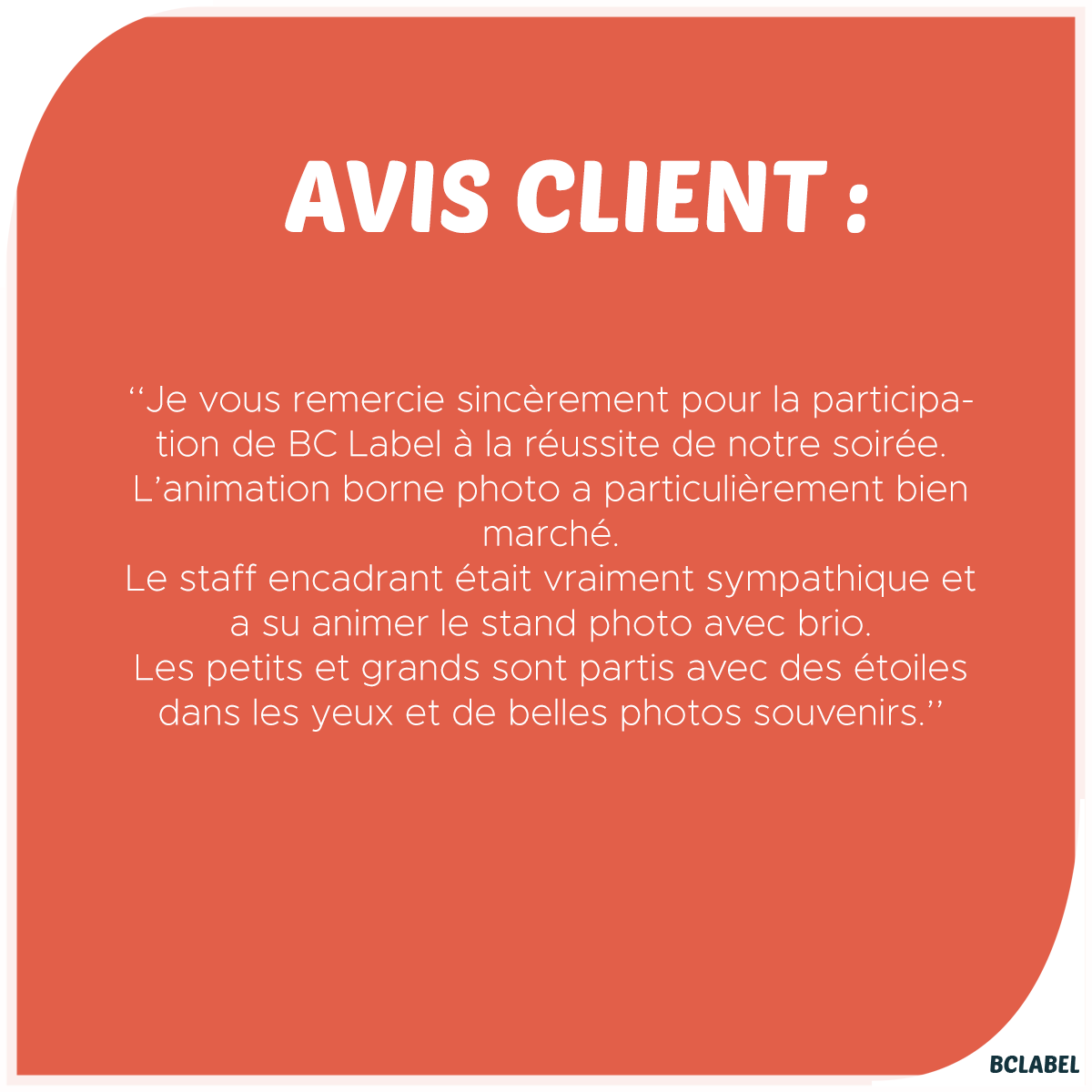 BclabelCorp's tweet photo. Merci pour vos retours positifs!
Vous êtes à la recherche d’une idée marquante pour votre prochain événement? Nous avons ce qu’il vous faut!
Pour en savoir plus, rendez-vous sur notre site internet. 📸
#selfiebox #photobooth #photobox #photos #bornephoto #pictures #evenement https://t.co/z8D6ErriMv