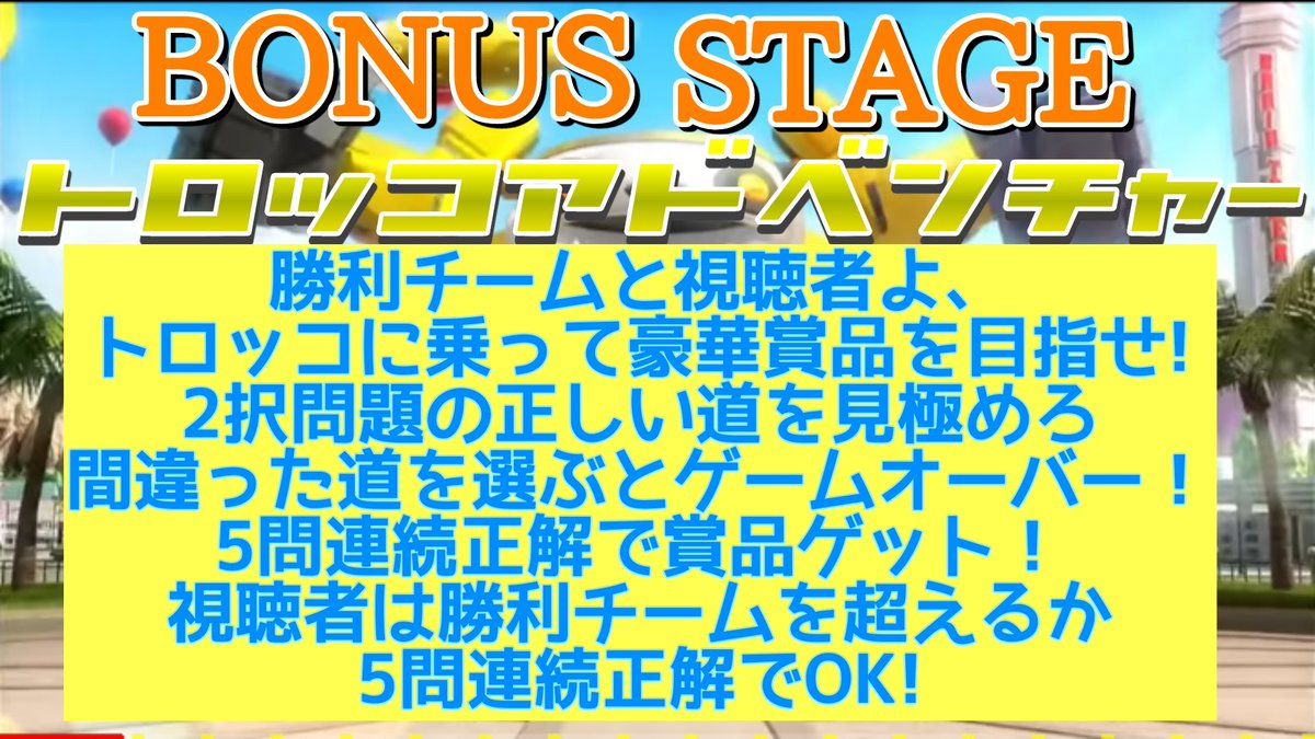 年12月7日 ネプリーグで トロッコ が話題に トレンドアットtv