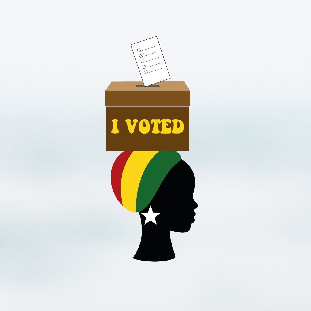 AwoTsegah's tweet photo. I had the honor of partnering with @instagram to design stickers for the 2020 Ghana elections. 

You can find these stickers in your Instagram story tray, then tap on them to view the different designs. Let's encourage ourselves to vote and do tag me! 🇬🇭🇬🇭 #Makeyourvotecount https://t.co/dEEUWS7m8d