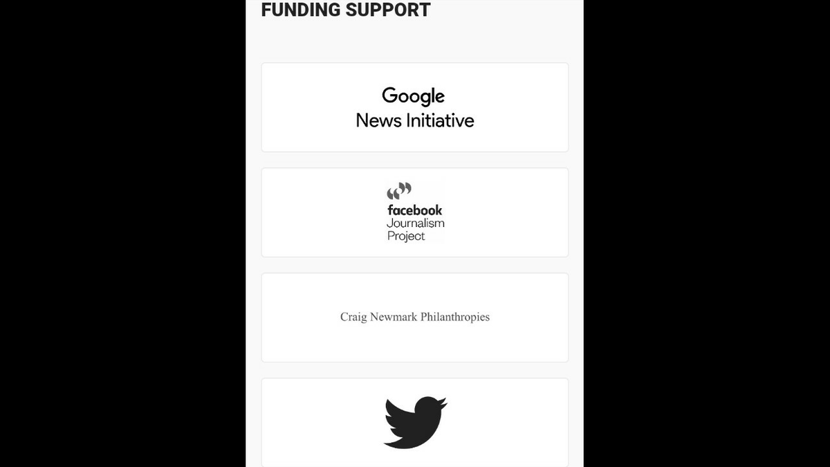 Credibility Coalition's funding support comes from:Google News InitiativeFacebookCraig Network PhilanthropiesTwitterKnight FoundationRita Allen FoundationDemocracy FundMisinfoConMozilla and Shuttleworth