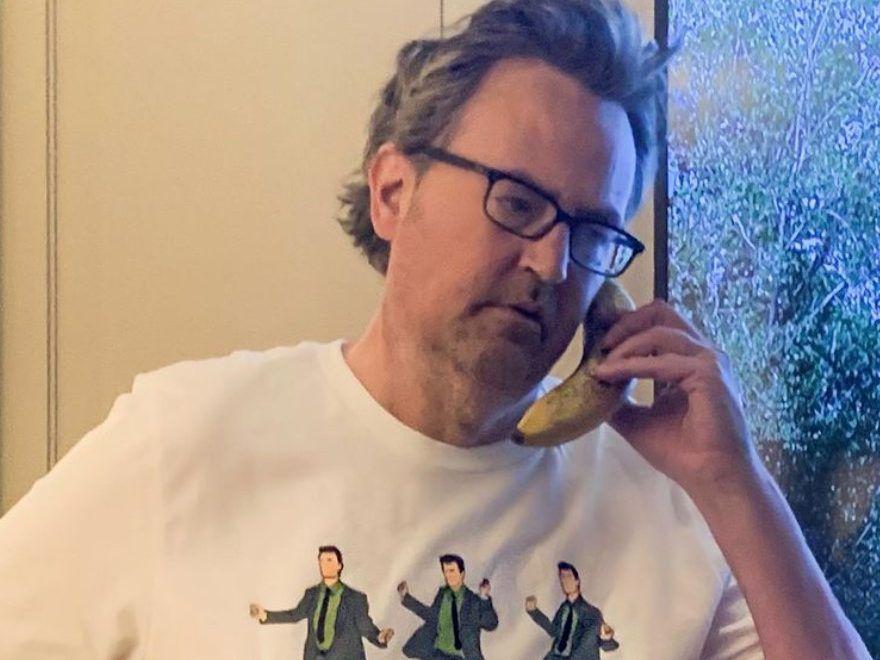 Matthew Perry launches 'Friends' clothing line to raise money for COVID 19 relief