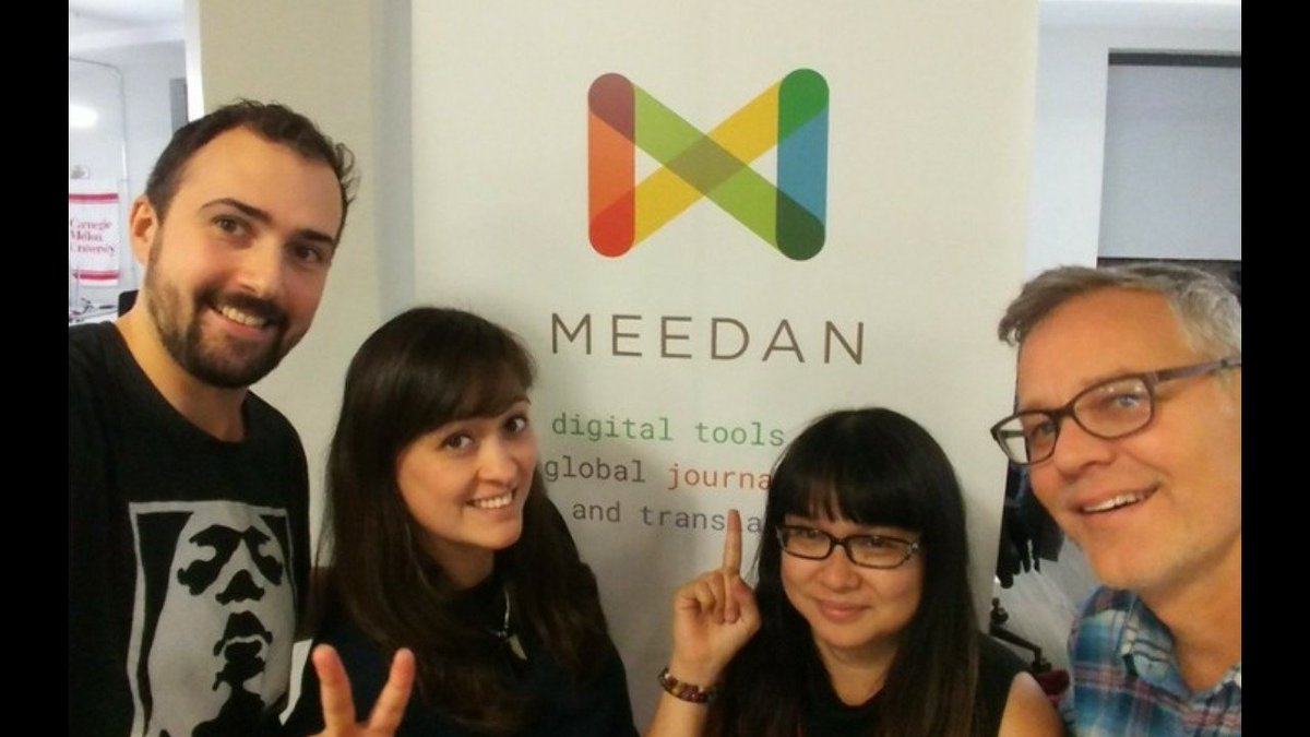 Meedan was founded by Ed Bice, you'll see some interesting connections below including the World Bank...