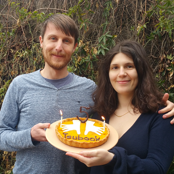 TsubookApp's tweet photo. This week, celebrate with us 5 years of Tsubook! Until the 13th of December, we offer 25% off the paid content of Tsubook! More info:  https://t.co/gUW2Hb2BeW https://t.co/V2XdL0CQMU