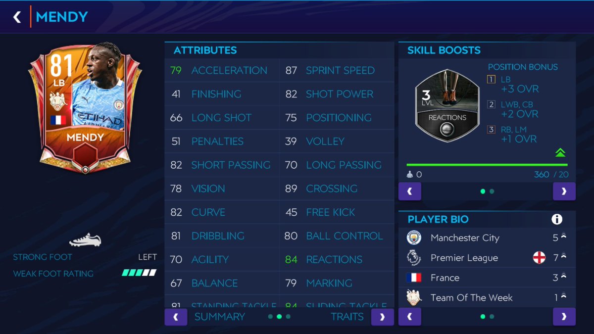 LBs... this are the beast cards... till the best LB for H2H is Mendy.. great card.. Matrid fans are lucky ... and another Mendy is here.. he is also great.. and costly Shaw joins in...