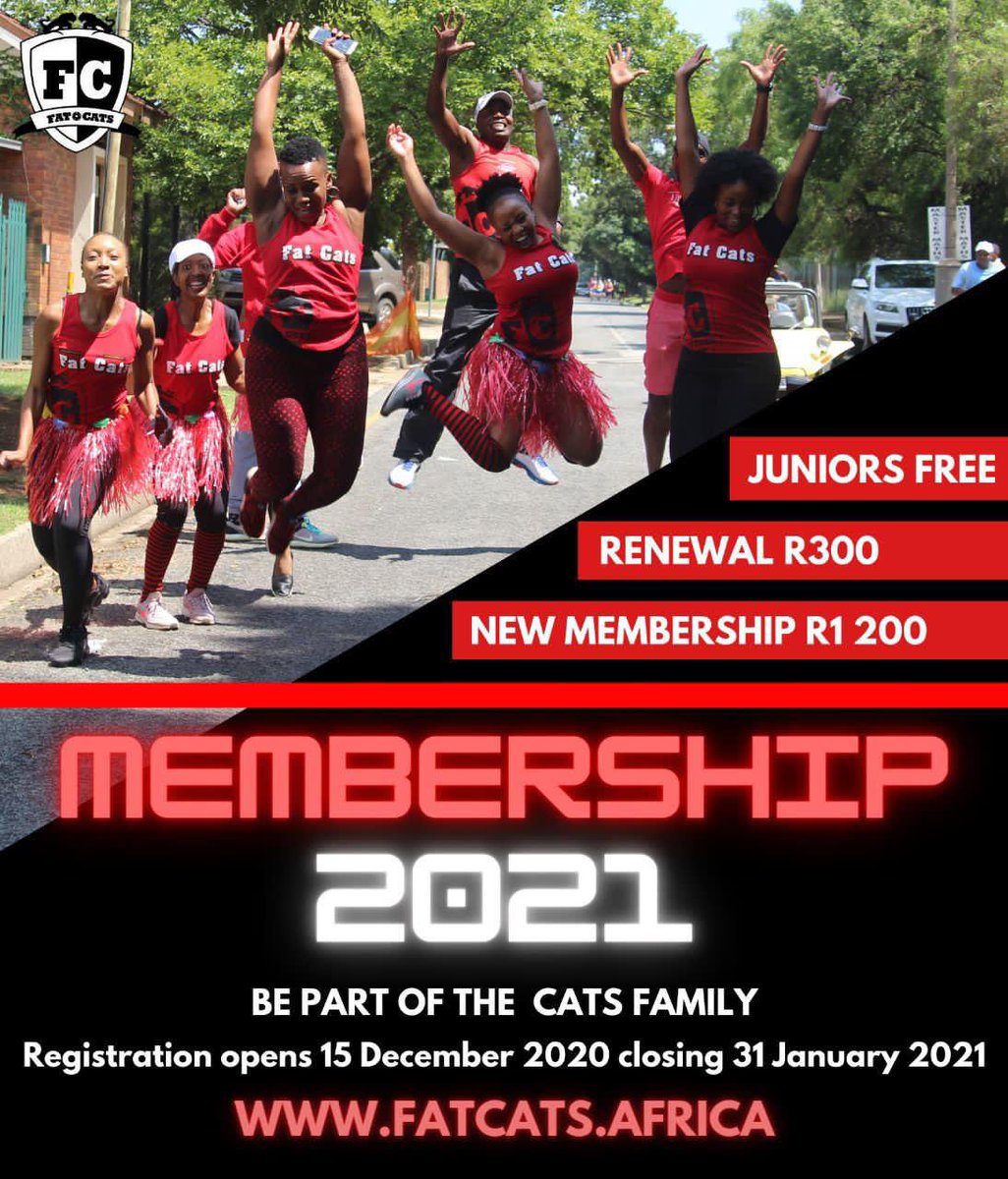 As we are chanting to bid farewell to 2020, we will be ushering a new season of 2021 full of zeal, hope and optimism. A season you can launch as a proud Cat😻

Be part of the Fat Cats family. Membership opens promptly at 00H01 on Tuesday, 15 December 2020.