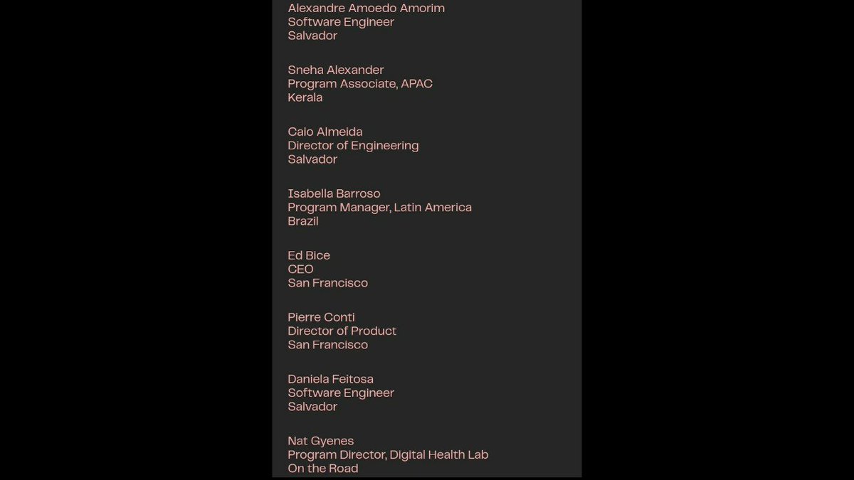 Here's the list of Meedan's board members and team        