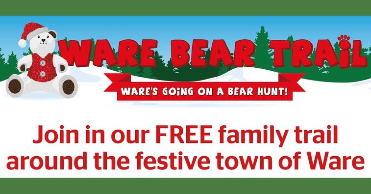 WareTownCouncil's tweet photo. Have you joined the #WareBear trail yet?  See here to download map &amp; details or pick a copy up from many of the shops in town https://t.co/yAJllxFhBR https://t.co/lD9MaJTIZP