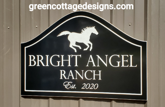 cottage_green's tweet photo. Horse Farm Country Estate Signs by https://t.co/mxWEx0l0jL Engraved sleek polished farm appeal signs! #Curbappeal #Ocala #Horses #FarmSign #ranch #horsesign #customsign #MillionDollarListing https://t.co/UzoSYg8uWa