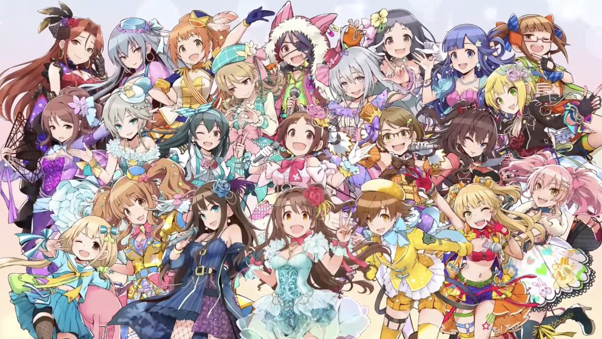 Efb 0連逃げ切られ民 Cu Co Paのバランスが取れていて 配色もちょうど良い さらに全員集合絵でど真ん中 なるほどこの3人がアイドルマスターシンデレラガールズのメインユニットみたいですね T Co 9ihbwrgfki Twitter