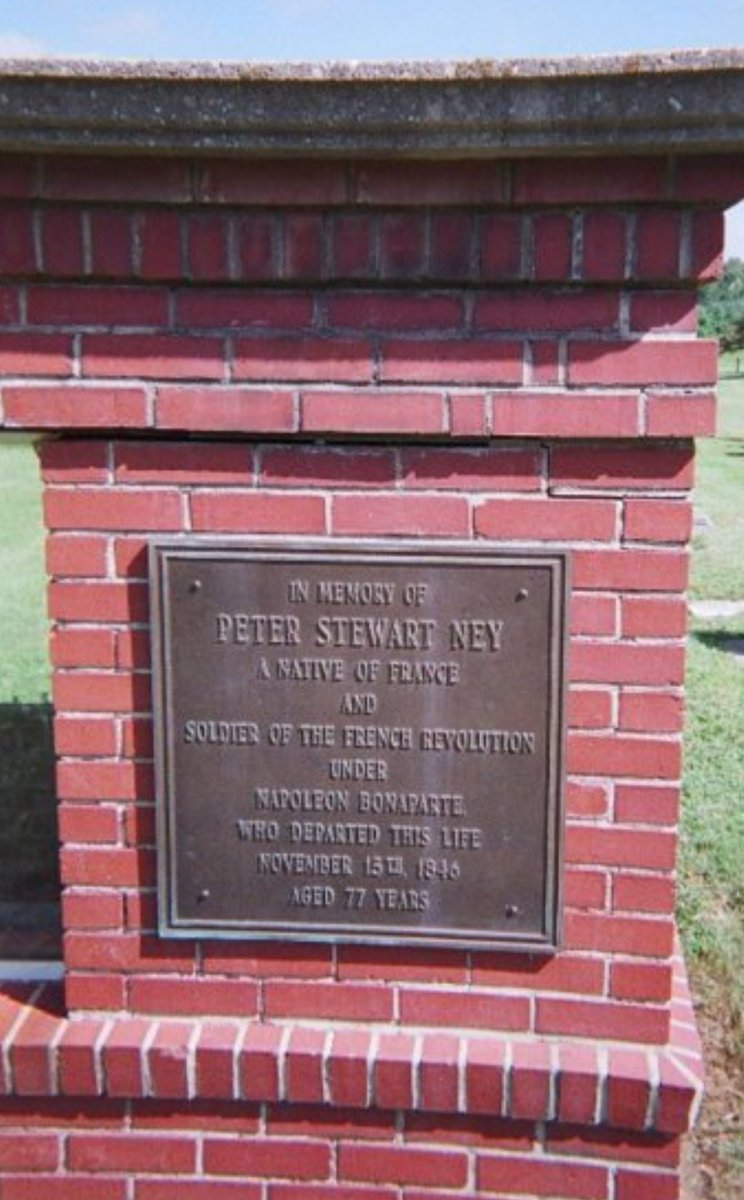 ... This "Peter Ney" had red hair like the Marshal, visible wounds from sword cuts & a brilliant knowledge of the Napoleonic Wars.When he was buried there was so much local uncertainty his headstone reads he was a Soldier under Napoleon.He was probably a Scottish "conman"!