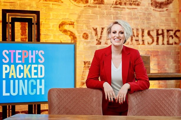 Dont forget to tune in today at 12:30pm on ch4 for steph's packed lunch