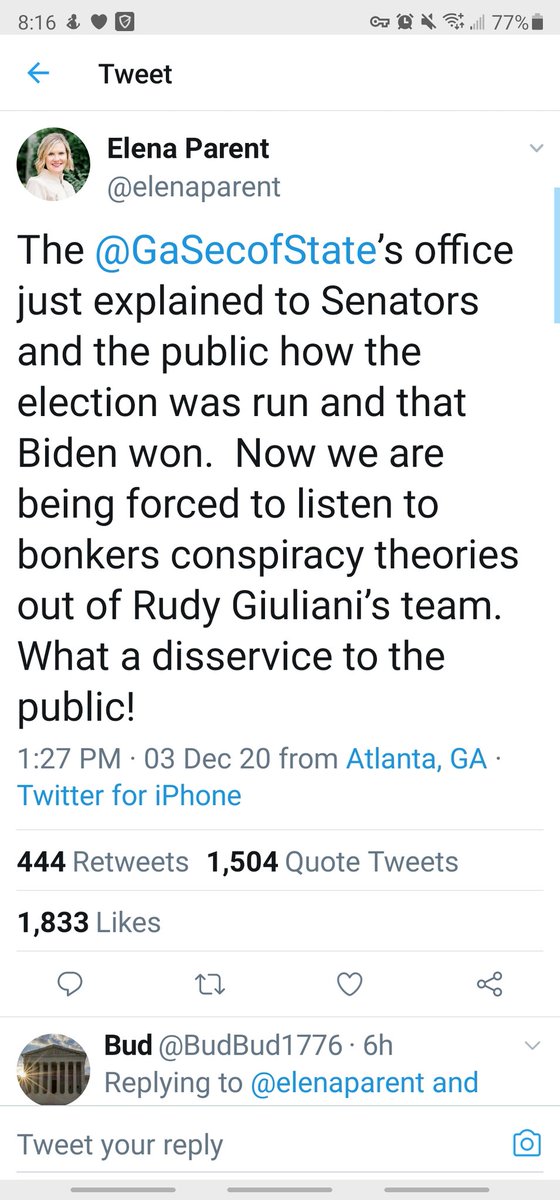 So knowing she has had a history of being against these machines, why would she make judgements regarding the hearings on how they will go before she walks in? Why doesn't  @elenaparent stand by her words when she fought against these machine?