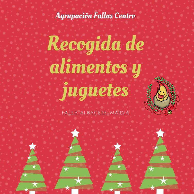 La Navidad ya está aquí y, junto a nuestros amigos de la @agrupacionfallascentro hemos organizado una recogida de alimentos y juguetes. 

Podéis venir a nuestro casal los días de 18:30 a 20:30.

📍Miércoles 9, Viernes 11, Miércoles 16, Viernes 18