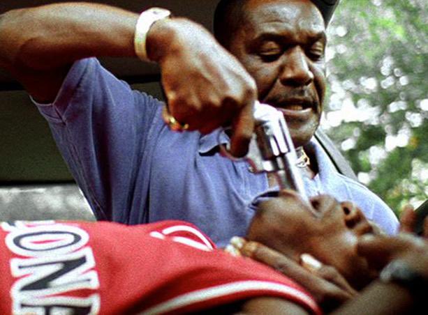 Delroy Lindo as Rodney Little in Clockers (1995) #delroylindo #clockers #spikelee #spikeleejoint