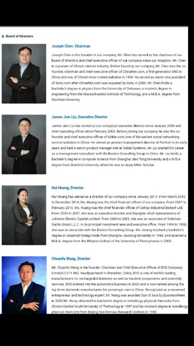 RenRen who has at least one director Chuanfu Wang who is the Founder, Chairman & CEO of BYD is an investor in FiscalNote...BYD is connected to the CCP