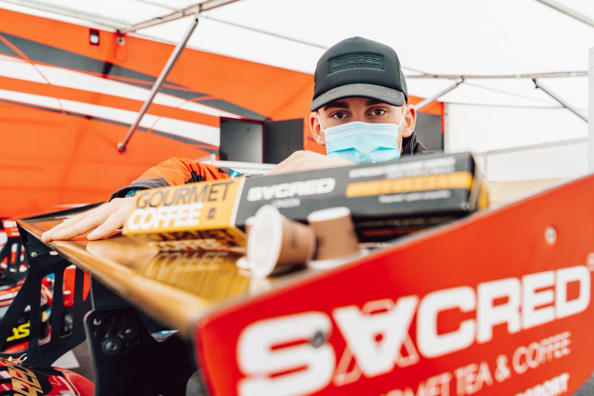 scott_mckenna21's tweet photo. Can't have too much 🍵 to get you through a Monday 😉

#SM27 #CarreraCupGB https://t.co/ml0btP2sff