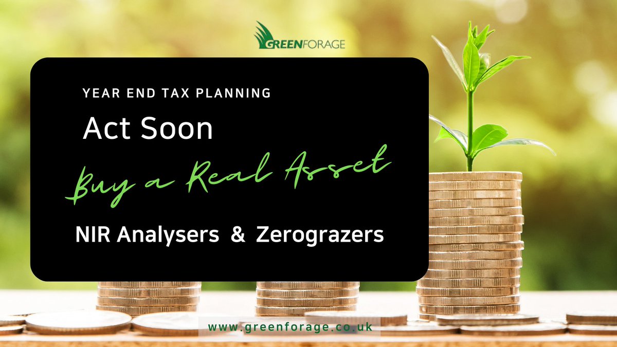 It's that time of year ... when thoughts turn to balance sheets and year end accounts. So it may be helpful to know that 💥 We have STOCK AND CAN DELIVER BEFORE THE END OF DECEMBER
01515282225/07580134445
#biogas #zerograzers #NIRanalyser