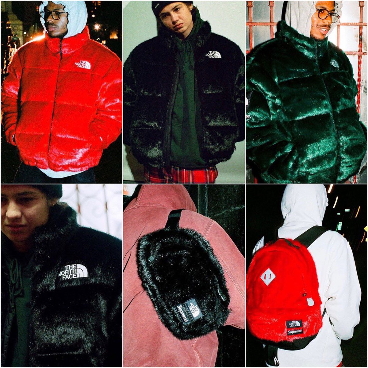 supreme 2020FW ノースフェイス ウエストバッグ - ボディバッグ