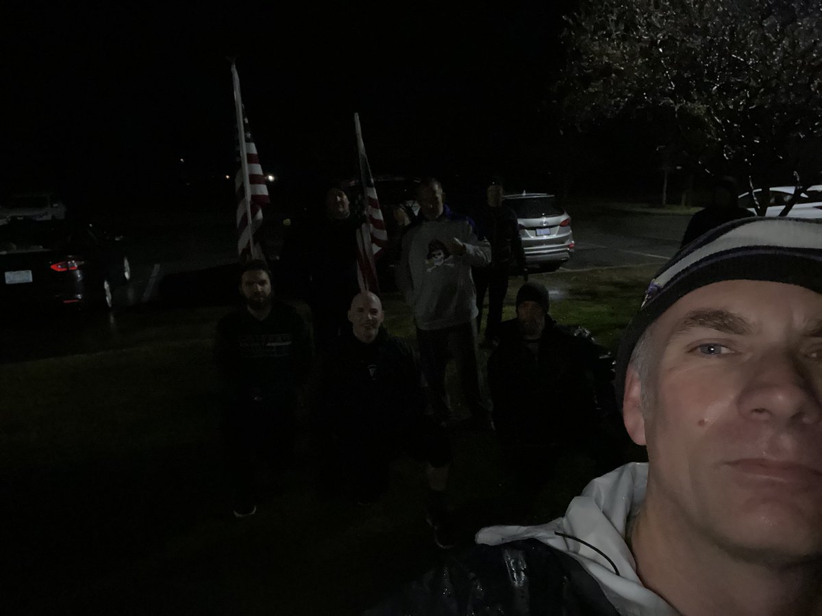 8 Pax talked about shared sacrifices and honored all those from the WWII era. Pearl Harbor Day please remember. <a href="/F3ENC/">F3ENC Crossbones</a>