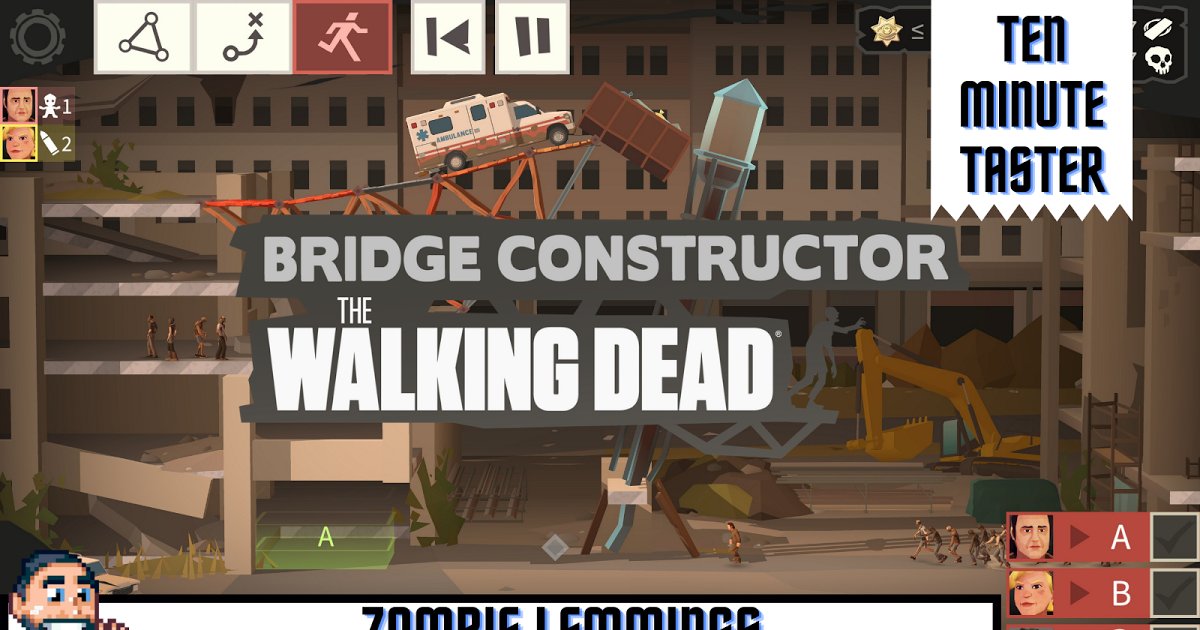 gamesfreezer's tweet photo. 🌉 Bridge Constructor The Walking Dead | PS4 | Ten Minute Taster | Zombie Lemmings 🌉

https://t.co/2qXbTYpSUH

 @HeadupGames #BCTWD #IndieGames #GameDev https://t.co/BxgPXv80cQ