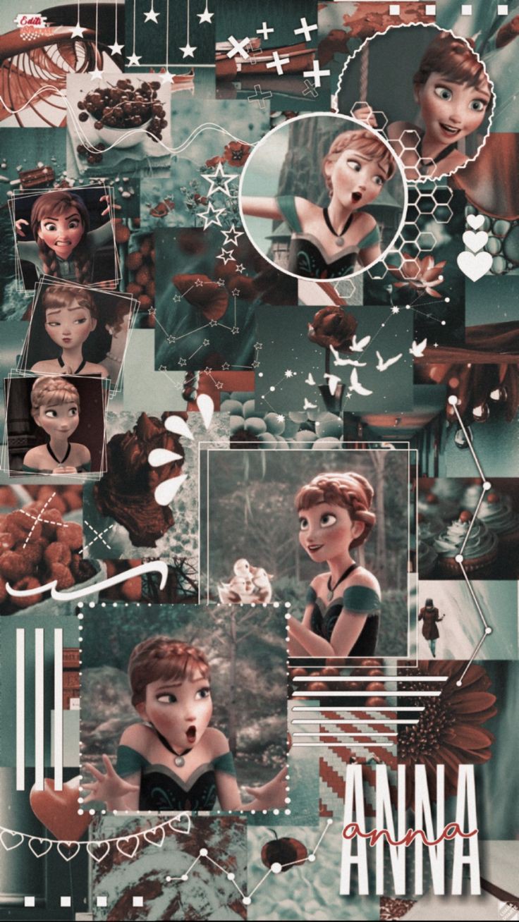 disney princess collage wallpaper