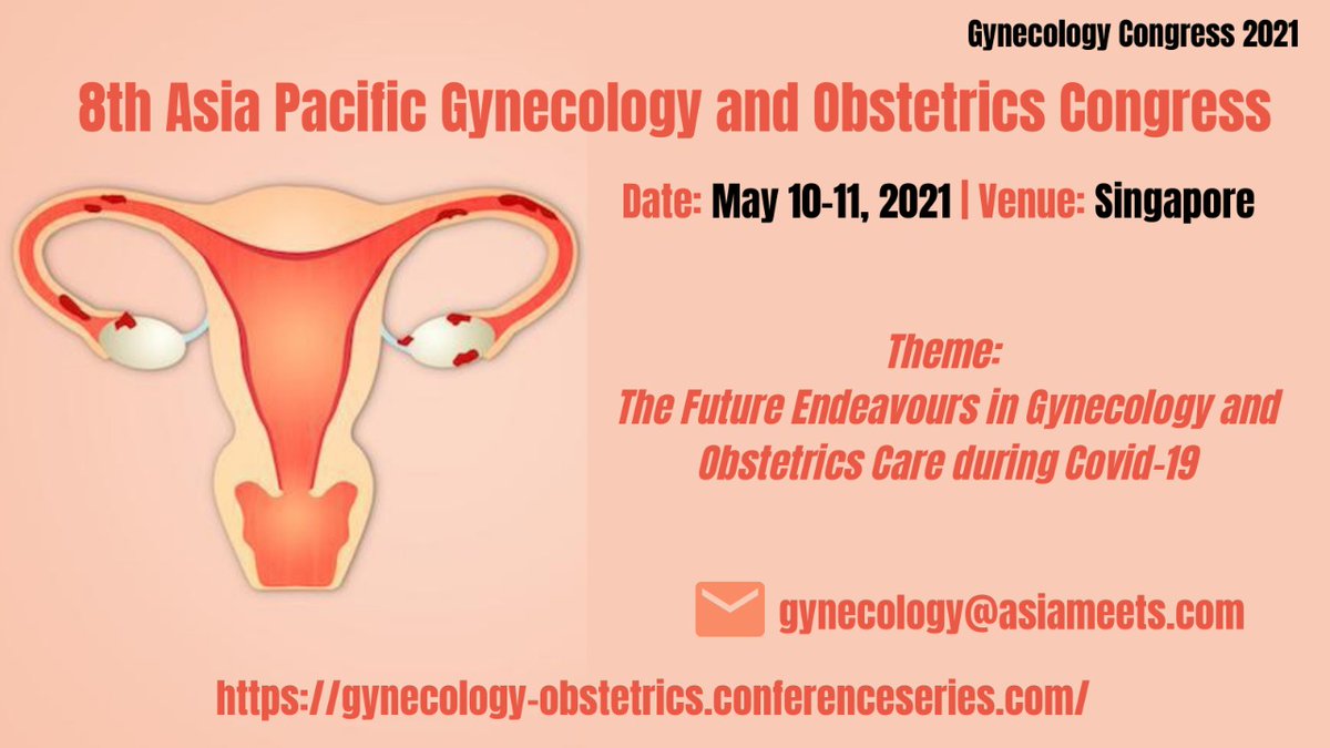 Join us at #Singapore for #GynecologyCongress 2021 which is scheduled from May 10-11, 2021
#singaporeevent #oral #gynecology #urogynecology #roboticsurgery #infertility #pregnancy #covid