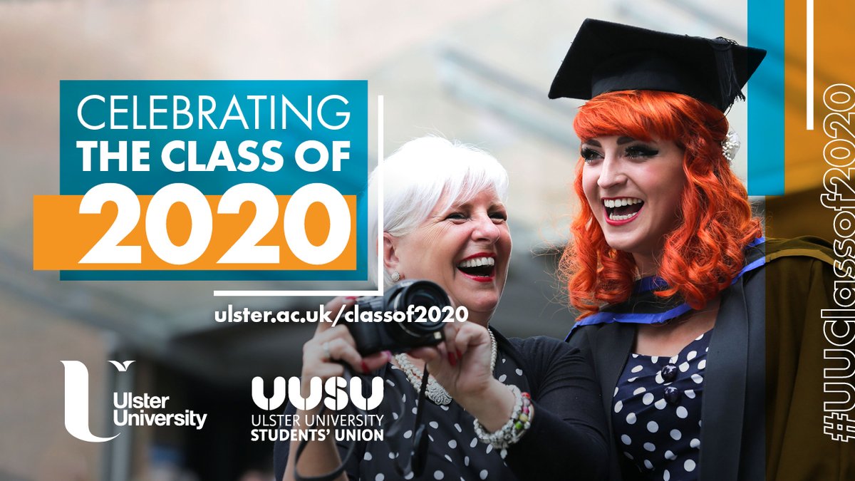 There’s only 1 week to go until our #UUClassof2020 winter graduation celebrations!

If you haven't already, save the date for your school celebration. Check out the full schedule here 👉  ulster.ac.uk/graduation 

#WeAreUU
