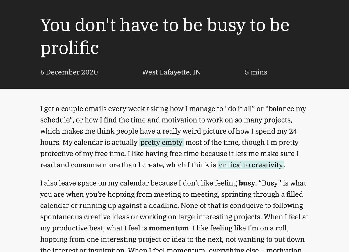 Screenshot of linked post.