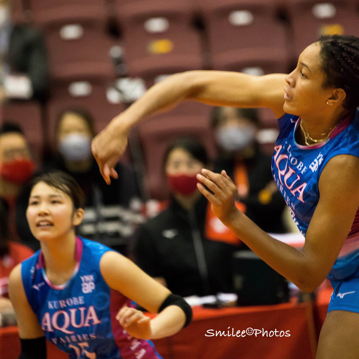 LOVEAIKUROGO's tweet photo. Smilee☺︎Photos
2020/12/6 vsDENSO
#kurobeアクアフェアリーズ
#シモーン・リー 選手
#simonelee
#とどろきアリーナ
#vリーグ女子
#vリーグ
#sportswoman
#photography
#canon1dx
#sigma150600 https://t.co/nbpH2HaaYa