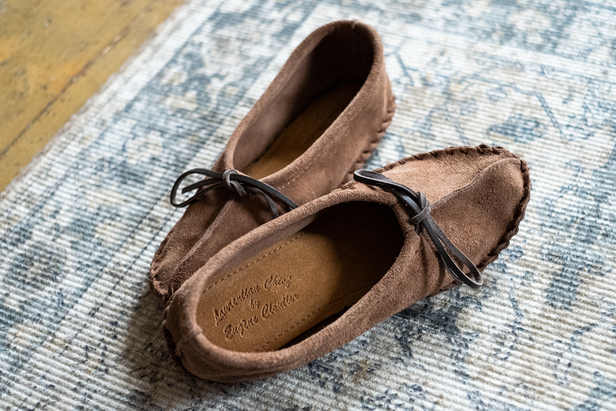 rawhide moccasins