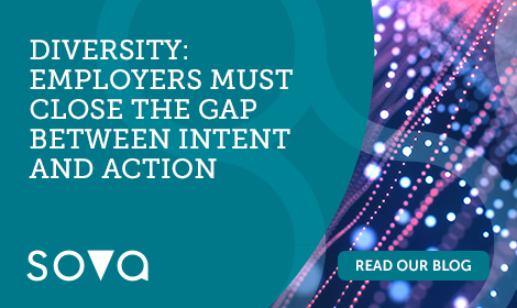 SovaAssessment's tweet photo. An @IoSEorg survey has shown that while many employers are committed to #diversity, few have changed their #recruitmentprocesses. Read the thoughts of our CEO Dr. Alan Bourne who says employers need to close the gap between intention & action. https://t.co/ZWFDNWvXPC https://t.co/eonU0aUbMo