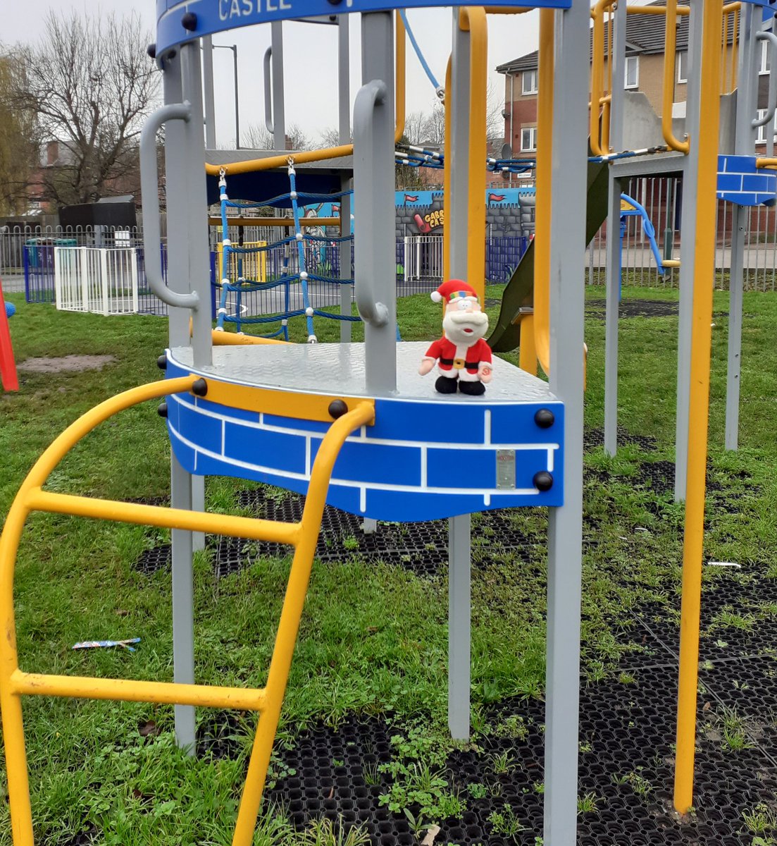 Where has Santa been today?