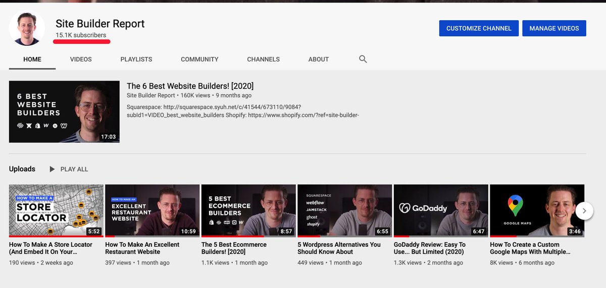 Site Builder Report hit 15,000 subs over the weekend! Feeling frisky. Here are some thoughts that nobody asked for 