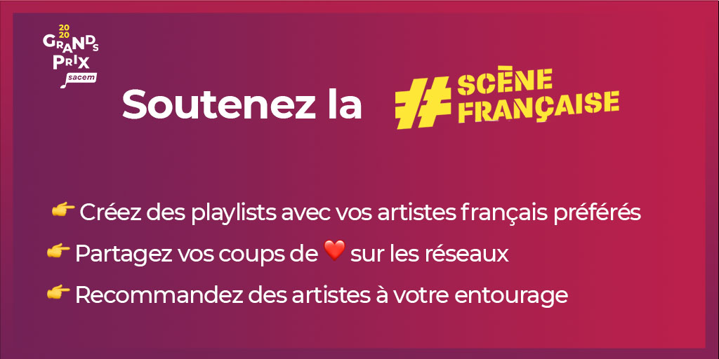 Sacem tweet media