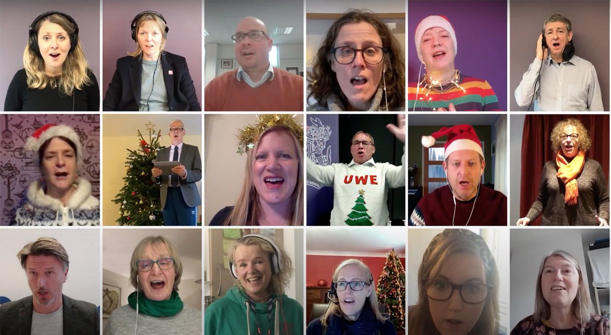 It’s out!! Check out youtu.be/iFpuLozNhG4 for the finished 12 Days of UWE!! 👏👏👏👏 to the amazing staff of @UWEBristol ! @VCUWE @AmandaJCoffey @tod_burton @griffiths_marc @drhelenking @UWEHealthPsy @UWESport @TheSUatUWE @GrabhamSarah @VerityJones_edu and many more 🥰