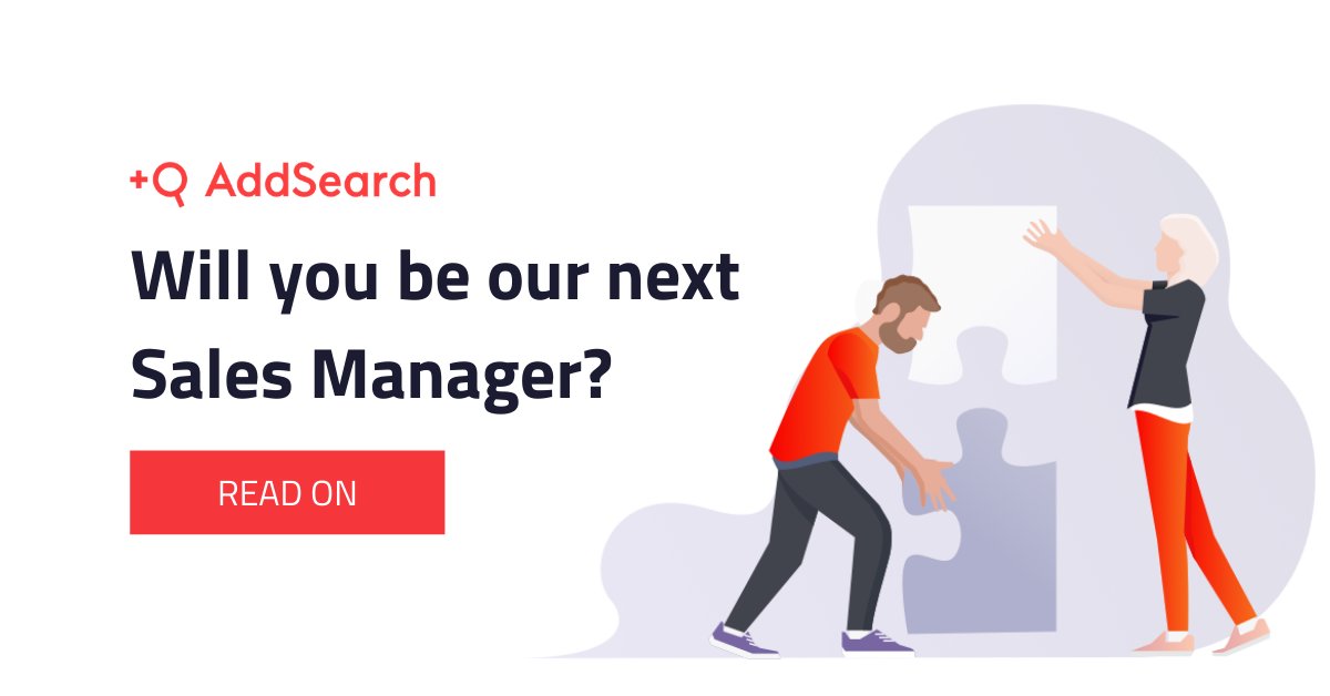 Hey Sales Manager!
We are looking for a “player/manager” type of sales manager to join our growing team. You will be responsible for the continued development of our commercial plan both strategically and tactically.

Interested? Apply now: hubs.li/H0C5DTR0

#careers #jobs