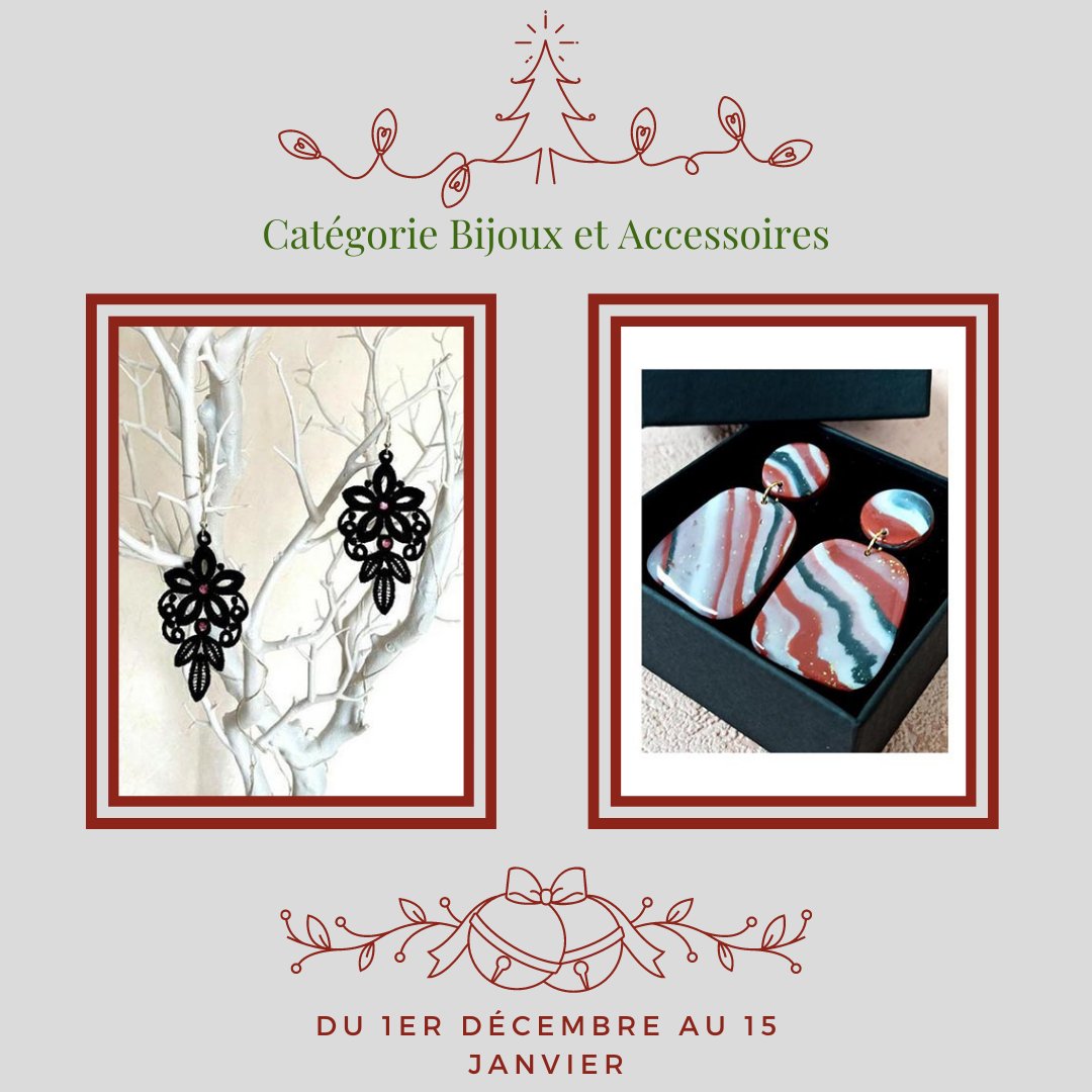 Aujourd'hui découvrez des bijoux créés par des artisanes talentueuses !
Vous pouvez retrouver ces #bijoux ainsi que d'autres #créations sur le Marché de Noël des Artisans en ligne.
artisansdelugh.fr/marche-de-noel…
#artisanat #madeinfrance #marchedenoel #TousAvecNosArtisans
