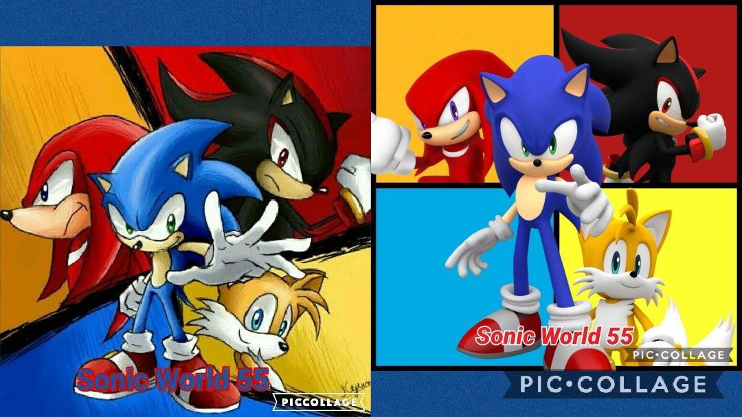 Sonic, Shadow & Tails Play Sonic World! 