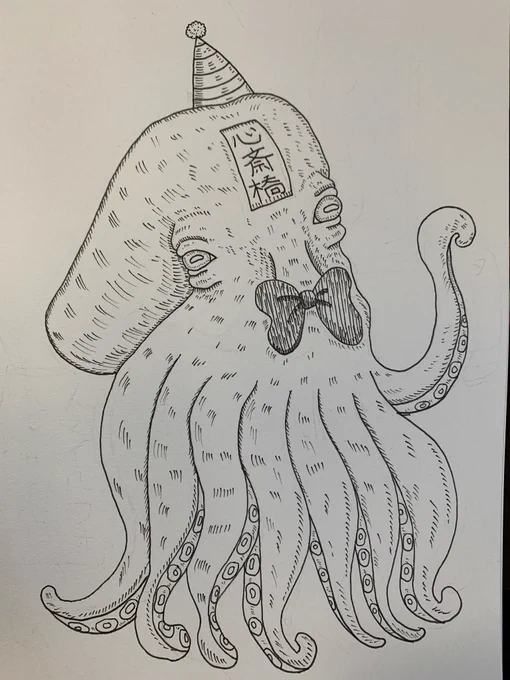 ペン画の状態は、こちら? 