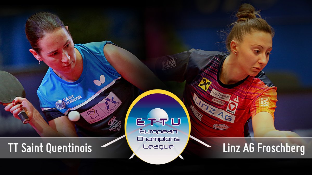 ETTU_TTennis's tweet photo. ๐ฏ #ECLW SEMIFINAL #2
Which team are you supporting to winโ
โฐ20:15 CET ๐บ https://t.co/04CV5tIrHs https://t.co/lZGn0GMQP7