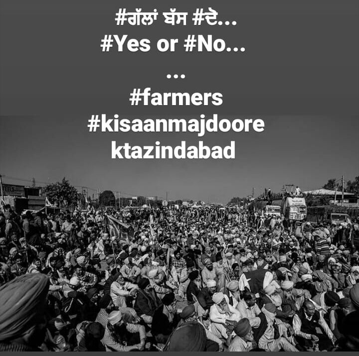 Indaa666's tweet photo. #Farmerprotest
#Farmers https://t.co/fXSml7G1W8