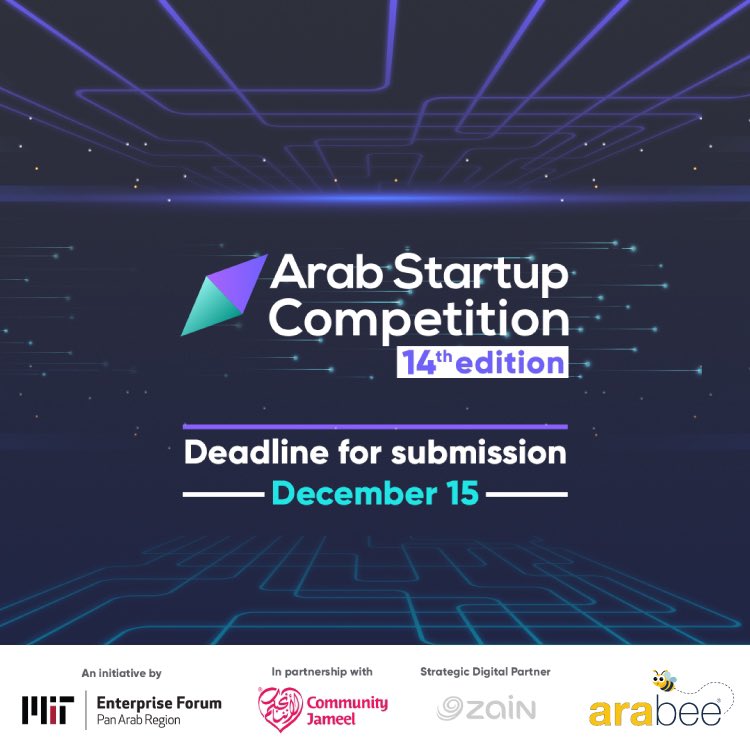 arabeelearning's tweet photo. There is still time to participate!! arabee was a semifinalist 12th Edition #ASC2019
#MITEFArabStartupCompetition #MITEF @MITEFarab #arabee #arabeelearning #DubaiStartups #EntrpreneurDubai #ASC2021 #Entrepreneurship #UAEstartups https://t.co/oleorOQ57J