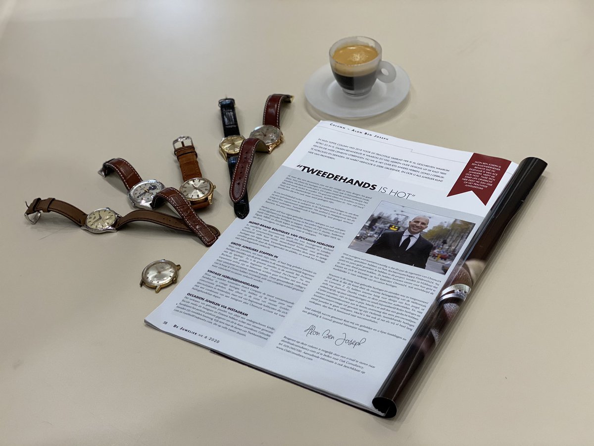 In our 36th and last column in 2020 for Dutch trade magazine “De Juwelier” we have analyzed the pre-owned market of jewelry and watches. Read full article on OakConsultancy.com 📰📲
