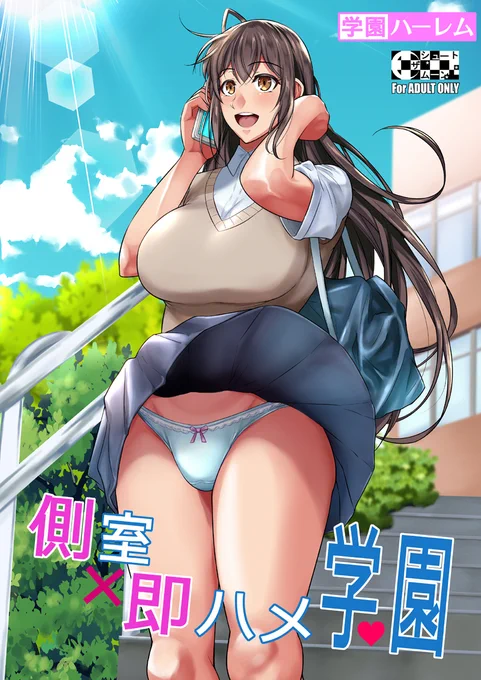 [R-18] エアコミケ2 側室×即ハメ学園 #おっぱい #オリジナル #黒髪ロング #エアコミケ2 #パンツ #巨乳 #女子高生 https://t.co/xbeiTGHjl5 